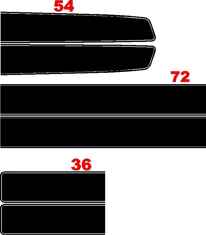 Calcomanías gráficas Racing Stripes Rally Stripes compatibles con Chevy CORVETTE completas  Foto 1 de 1