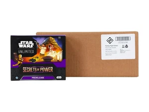 SEALED CASE! 8x Star Wars: Unlimited - Secrets of Power Prerelease kits in hand - Picture 1 of 1