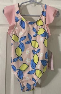 Flotimini little girls metallic foil floral swimwear (size 4) NWT “Summer Ready” - Picture 1 of 4