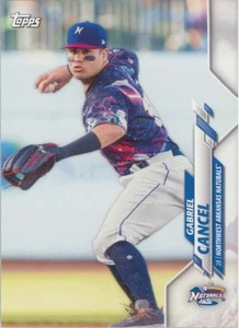 Gabriel Cancel 2020 Topps Pro Debut #PD-122 Northwest Arkansas Naturals - Bild 1 von 2