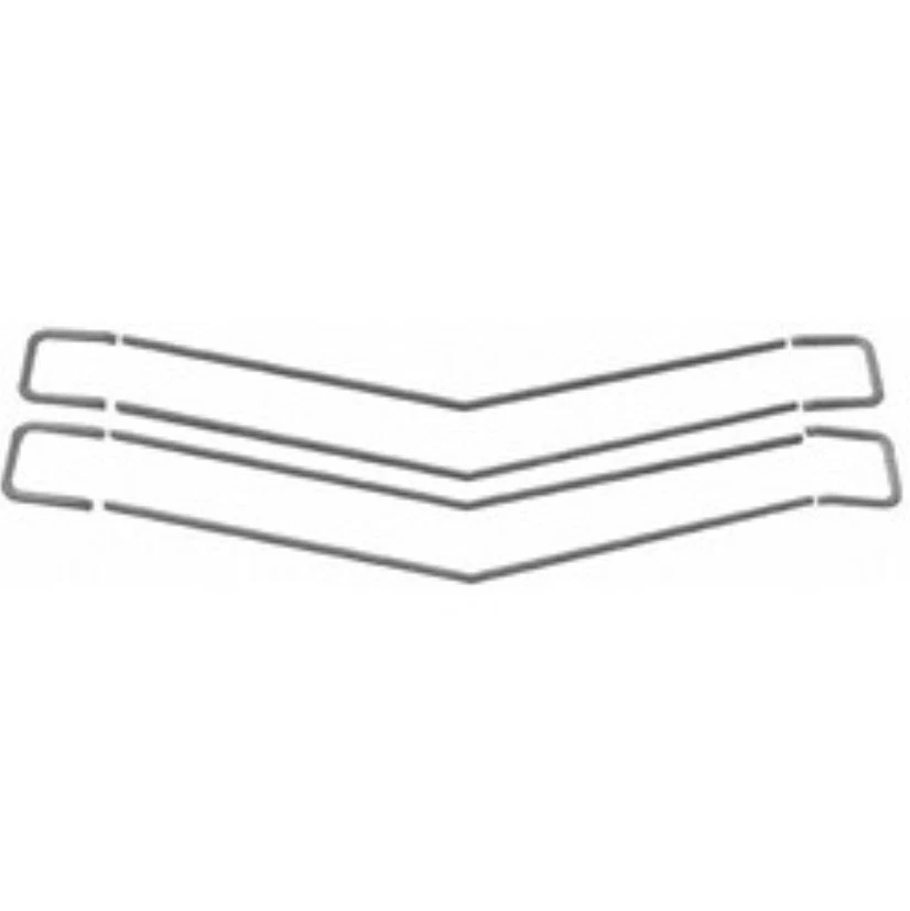 Nuevo juego de molduras de rejilla delantera Goodmark para Chevrolet Chevelle GMK4033055701S Foto 1 de 1