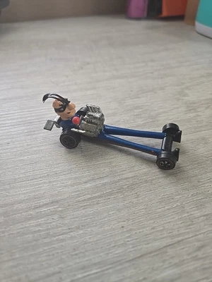 VTG 1971 Mattel Hot Wheels Redline Blue Farbs Hy Gear Dragster Driver Goggles HK - Image 1 of 4