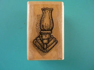 Household Wall Scone Light Fixture STAMP CABANA Rubber Stamp - Picture 1 of 2