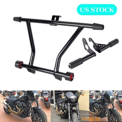 Kit de barra de choque de carretera para Harley Low Rider ST FXLRST FXLRS FXLR FXBB FXBBS FXFBS Foto 1 de 4