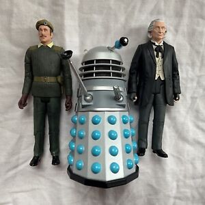 Classic Doctor Who Figures - The Doctor, Brigadier, DALEK COLLECTORS SET 1 