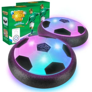 2Pack Hover Soccer Ball Boys Gifts Indoor Outdoor Soccer Ball Games Bumper Balls - Picture 1 of 7