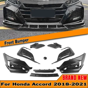 YOFER Front Bumper Surround Molding Cover For Honda Accord 10th 18-21 Unpainted - Picture 1 of 24