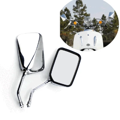 Espejos retrovisores cromados para moto Benelli TNT BMW R1100S R1150R R1200C 10MM Foto 1 de 4