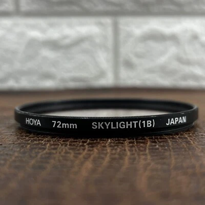 Hoya HMC 72mm Skylight 1B Multi-Coated Glass Filter Digital Film SLR DSLR Sony - Image 1 of 4