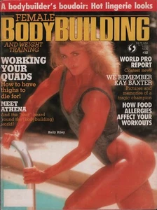 Female Bodybuilding Magazine 11/1988 Athena Linda Wood-Hoyte Kelly Riley Poster - Picture 1 of 18