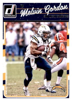 2016 Donruss Melvin Gordon NFL Base Card PWE Set Break Chargers #247 - Image 1 of 2