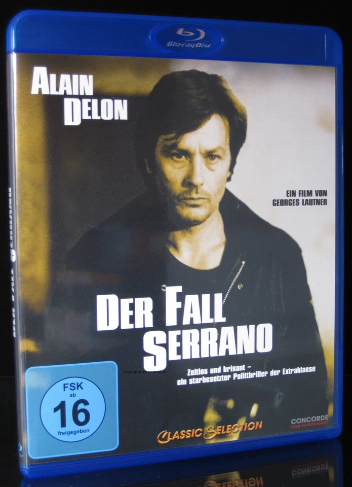 BLU-RAY DER FALL SERRANO - ALAIN DELON + ORNELLA MUTI + KLAUS KINSKI *** NEU *** - Bild 1 von 1