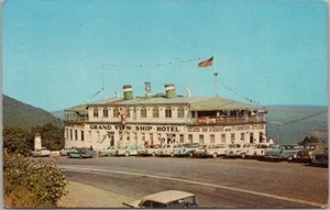 Postal BEDFORD, Pennsylvania "GRAND VIEW SHIP HOTEL" Dexter Chrome c1972 - Imagen 1 de 2