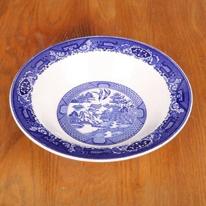 Royal China Asiatisch Blau Transferware Servierschale - Bild 1 von 6