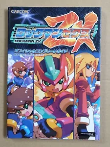 Rockman ZX Mega Man Official Complete Guidebook Guide Book Nintendo DS NDS - Picture 1 of 8