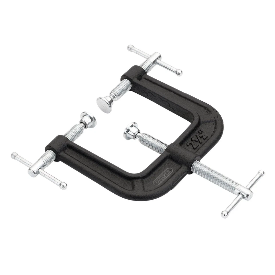 Draper 3-Way G-Clamp, 63mm - Image 1 of 1