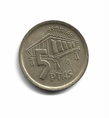 World Coins - Spain 5 Pesetas 1995 Commemorative Coin Asturias KM# 946; Lot-S2 - Image 1 of 3