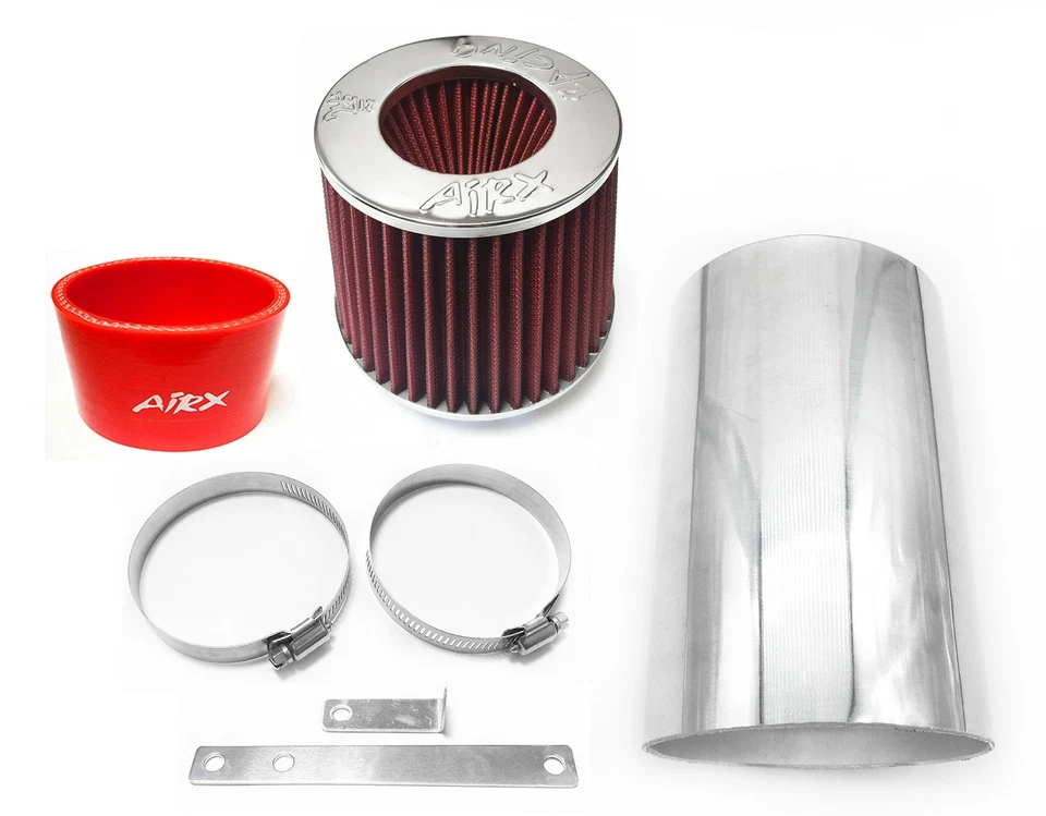 AirX Racing Red For 1994-2001 Chrysler LHS 3.5L V6 Air Intake Kit + Filter - Imagen 1 de 1