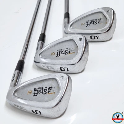 Wilson Staff Tour RM Forged 6 8 9 Irons lot RH Firestick 3.5 Regular Steel Shaft - Image 1 of 4
