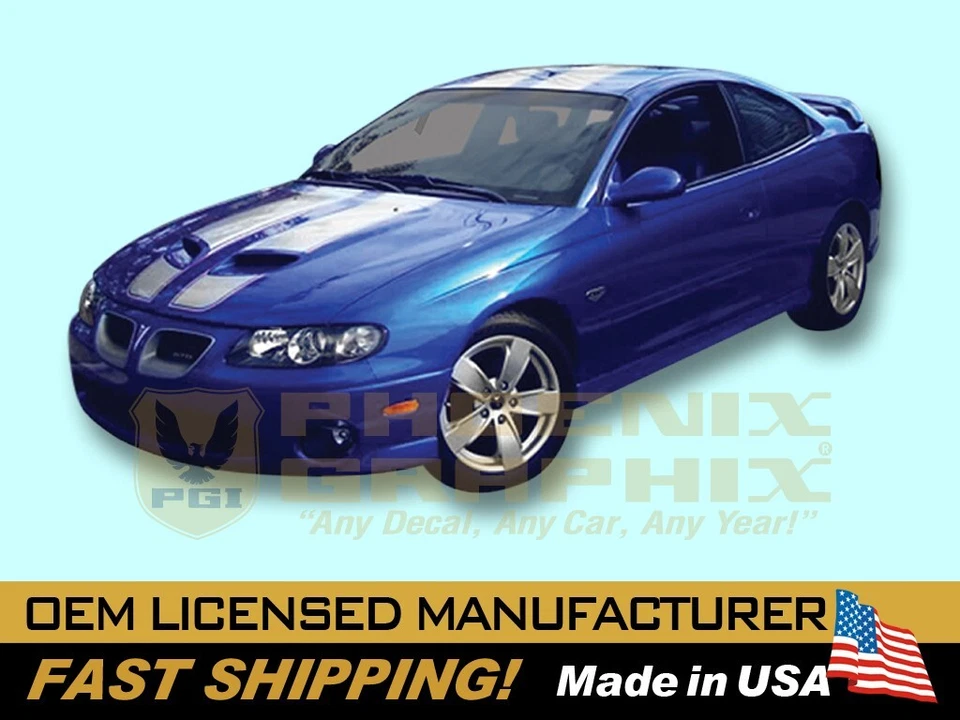 Kit de calcomanías y rayas Pontiac GTO 2005 2006 Foto 1 de 1