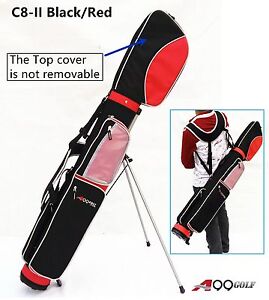 C8-II Golf Practice Range Bag Sunday Stand Pencil Carry Club Bags 