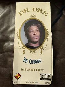 FIRST PRINT 1992! 💨 Dr Dre “The Chronic” Long Box Death Row Snoop Hip Hop Rap - Picture 1 of 7