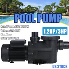 1.2/3 HP Pump Water Pool Pump 220V-240V Sand Filter Self-priming Circulating