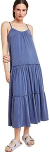 Sundry Women's Tiered Midi Dress 1 - Picture 1 of 3