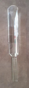 Crystal Glass Cricket Bat Trophy Award Highest Quality & Presentation Case - Picture 1 of 14