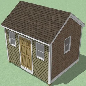 10x12 Shed Plans- How To Build Guide - Step By Step - Garden / Utility / Storage - Picture 1 of 1