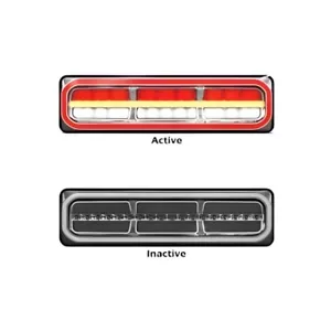 LED Autolamps 38541ARWM Stop/Diffused Tail/Sequential Indicator/Reverse - Pair - Picture 1 of 1