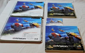 Pearson Envision Math 2.0 Grade 6 Teacher & Student Edition Textbook Set - Bild 1 von 6