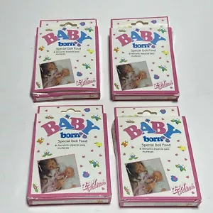 Zapf Creation Baby Born Vintage spezielle Puppe Essen Menge 4 Schachteln - Bild 1 von 10