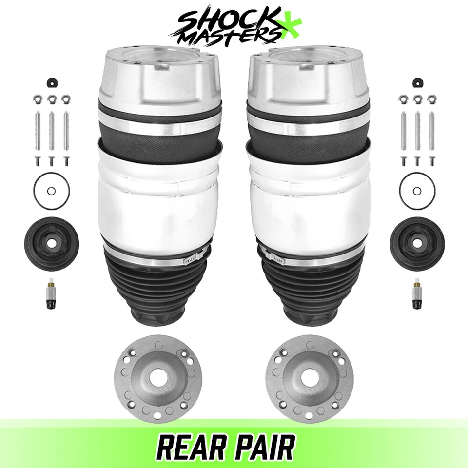 Front Pair Air Ride Suspension Air Springs for 2011-2018 Porsche Cayenne - Image 1 of 1