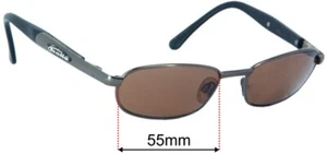 Lentes de repuesto para gafas de sol SFx para Bolle Mercuria 2,0 - 55 mm de ancho - Imagen 1 de 30