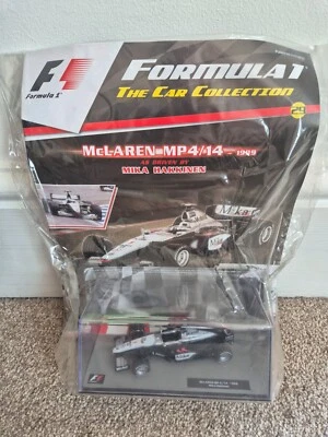 1/43 F1 FORMULA 1 CAR COLLECTION - MCLAREN MP4/14 MIKA HAKKINEN 1999 AUTO #29 NEU - Bild 1 von 3