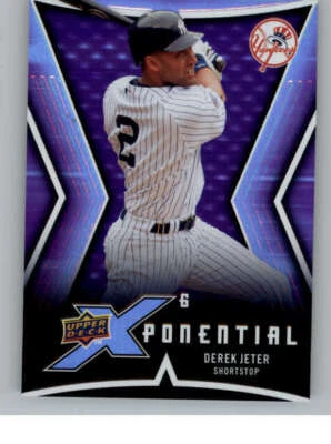 2009 Upper Deck X Xponential 6 #DJ Derek Jeter (ref 145213) - Image 1 of 2
