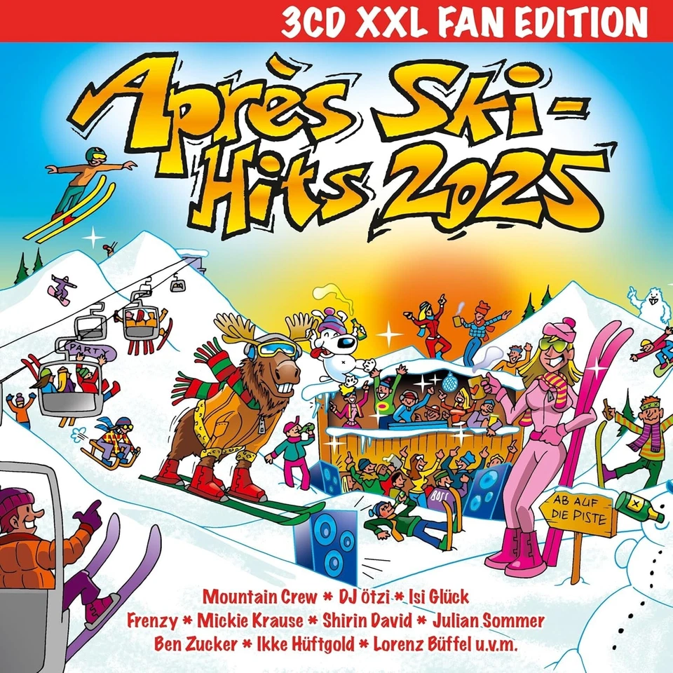 Various Artists - Après Ski Hits 2025 (XXL) - Compilation # 3-CD-BOX-SET-NEU-OVP - Bild 1 von 1