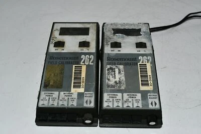 PIEZAS Lote de 2 Calibradores de Campo Rosemount 262 Foto 1 de 4