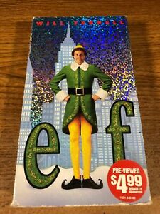 Elf VHS Used Movie VCR Video Tape Will Ferrell, James Caan