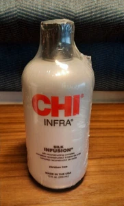 CHI INFRA SILK INFUSION PARABEN FREE 12 FL. OZ (355 ML ) SEALED BOTTLE - Picture 1 of 3