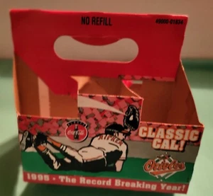 Coca-Cola Cal Ripken Jr Classic Cal 1995 Record Breaking Year 6-Pack Carton  - Picture 1 of 10