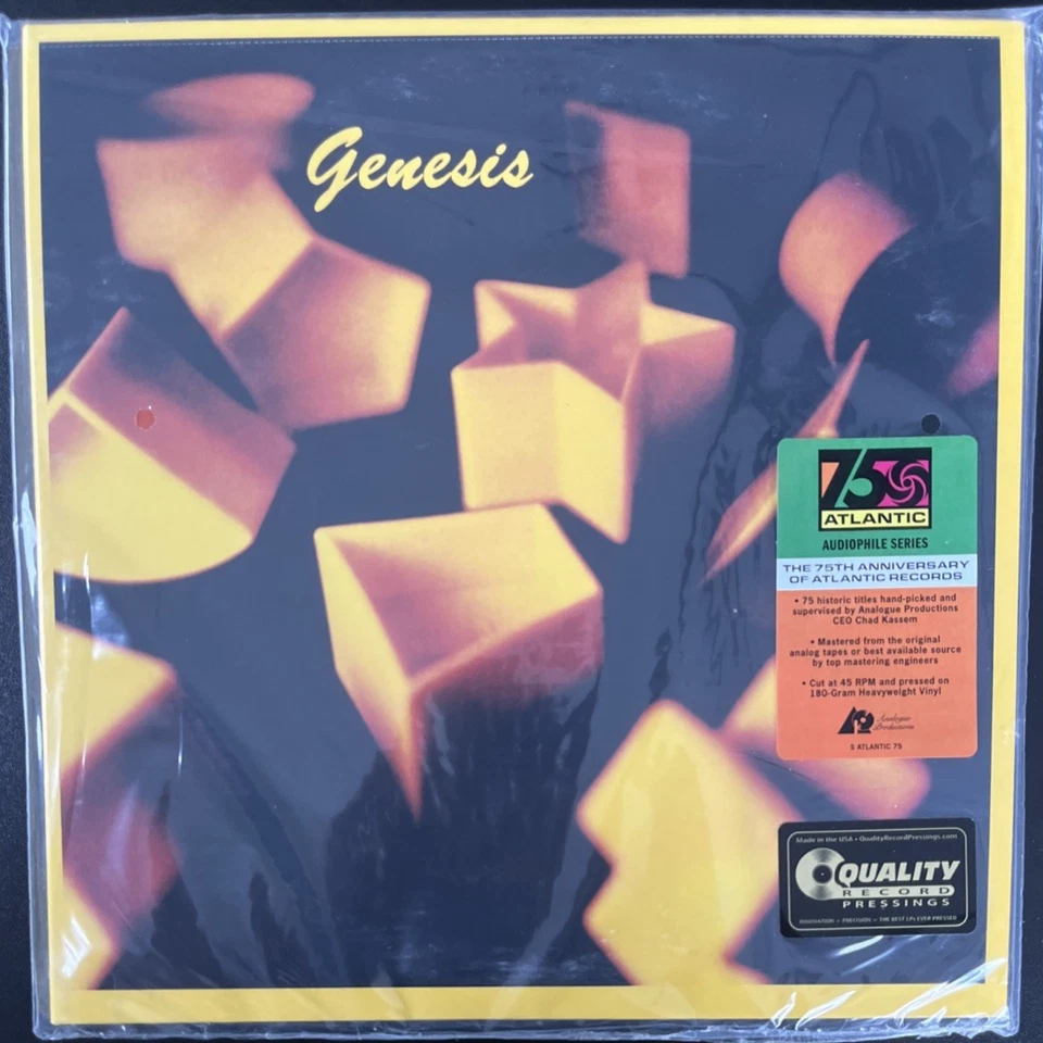 GENESIS SELF TITLED ANALOGUE PRODUCTIONS VINYL 2LP AUDIOPHILE 180G SEALED MINT - Image 1 of 2