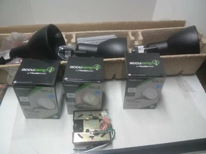 Lithonia Lighting LTKSTBF BR30 LED DBL M4 44.5 in. 3-Light Black LED Track Light - Picture 1 of 11