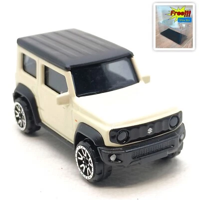 Majorette Suzuki Jimmy White Cream 1:53 (3 inches) no Package - Image 1 of 4