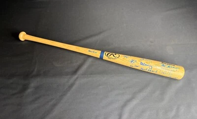 Steve Garvey, Ron Cey +13 Autos Signed Rawlings Bigstick Bat LA Dodgers JSA - Image 1 of 4