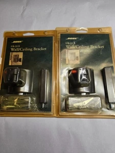 Lote de 2 soportes de pared/techo BOSE UB-20B soportes de altavoz (sellados de fábrica) negros - Imagen 1 de 4