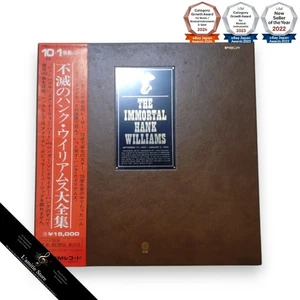 Hank Williams The Immortal Collection 11LP Box Set OBI Sleeve Records - Picture 1 of 5