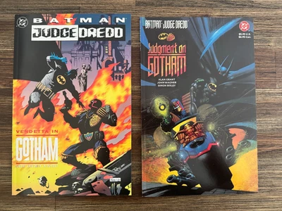 Batman/Juez Dredd - Juicio sobre Gotham y Vendetta en Gotham - Lote de 2 cómics Foto 1 de 4