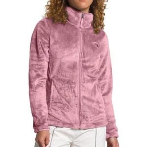 Abrigo chaqueta polar con cremallera completa The North Face para mujer Osito en malva - Imagen 1 de 9
